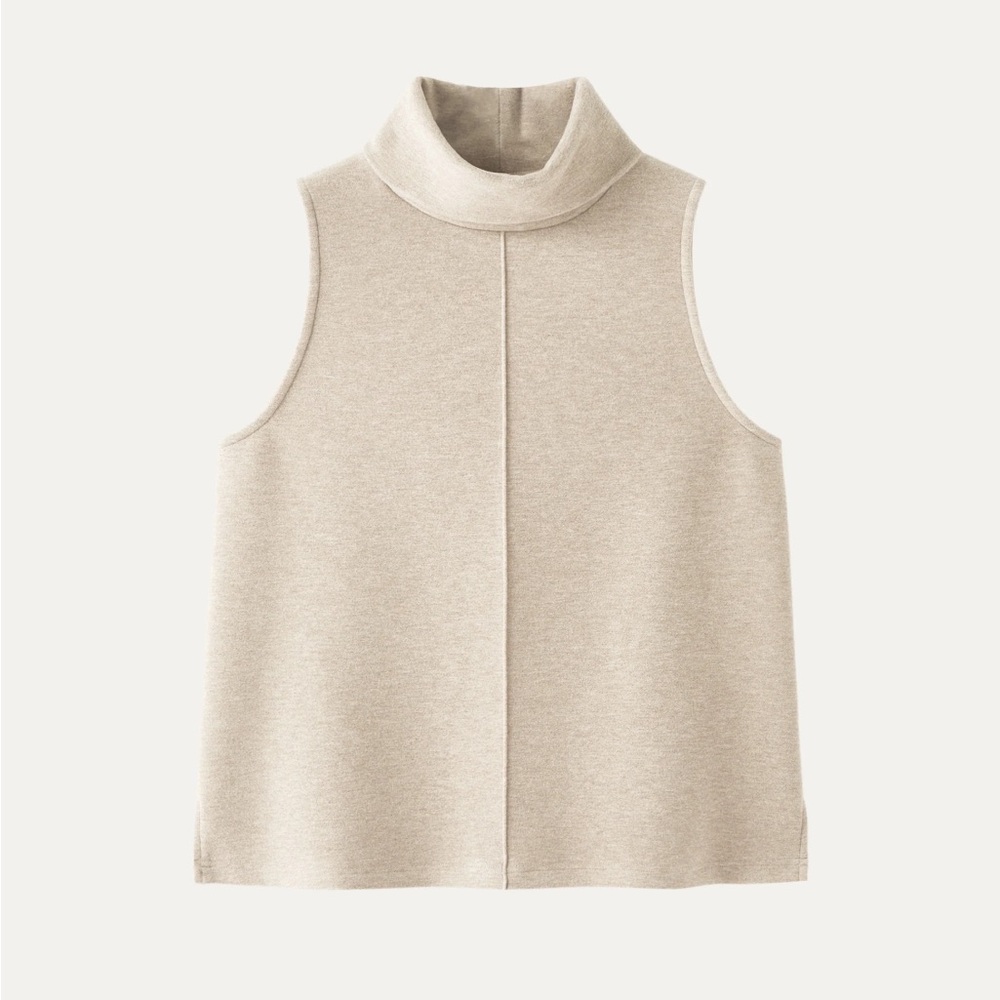 OGL Sleeveless Turtleneck Top